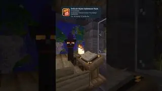 Minecraft Halloween Texture Pack #minecraft #minecraftshorts #halloween  #texturepack