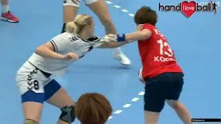 handball trick and footwork