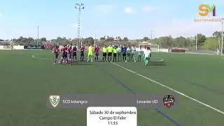 SCD INTANGCO - LEVANTE UD | Jornada 5 Liga Autonómica Cadete 30/09/17
