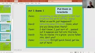 Writing your own play script  - i Spy