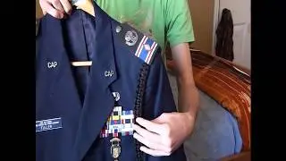 How to put on a Shoulder Cord | Civil Air Patrol