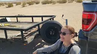 TESTING F-250 PRERUNNER at Barstow, Maine.