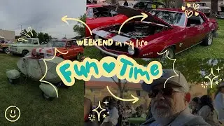 WEEKEND IN MY LIFE* car show, block party, food and more! 💌