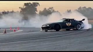 Flying Drift Lap in my CRAZY 2jz mk4 SUPRA