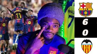 Barcelona Now Bracelona vs Valencia | Fermin, Raphina & Lewandowski Braces 😬 