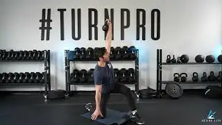 Half Kneeling Kettlebell Windmill