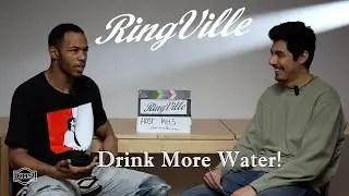 Himi Hendrix staying #hydrated by #drinkingwater #drink #water #wrestling #wwe #aew #mickjenkins