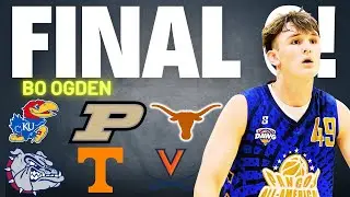 Bo Ogden Recruit Update - Sets Final 6 With Purdue, Kansas, Tennessee, And Gonzaga!
