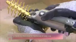 Conheça o processo de fabricação de uma joia folheada Rommanel