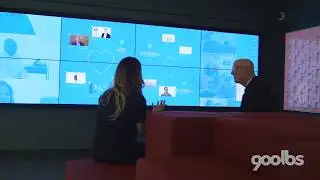 Interactive Experiential Corporate Office Touch Wall - Freedom Financial - Developed By 900lbs