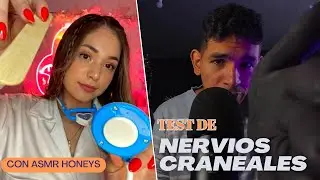 Asmr TEST RÁPIDO E IMPREDECIBLE de NERVIOS CRANEALES Ft ASMR HONEYS | ASMR Español | MAX ASMR