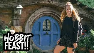 HOBBITON TOUR & HOBBIT FEAST // The Shire, Middle Earth (New Zealand)