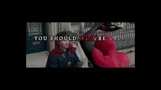 Spidey senses coming in clutch #edit #marvel #spiderman #doctorstrange #dancetiktok 