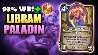 93% WINRATE LIBRAM PALADIN to LEGEND?! This Deck Is Actually BROKEN