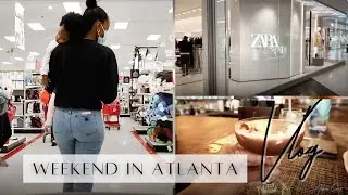 ATL Vlog | Shopping in ATL, MacBook Pro Unboxing, Target Haul, Brunch Date + Pedicures!