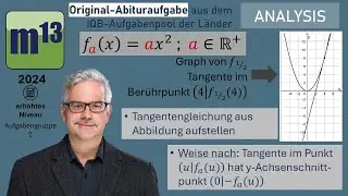 Abitur-Aufgabe: 2024 - ANALYSIS - OHimi - erhöhtes Niveau - Aufgabengruppe 2