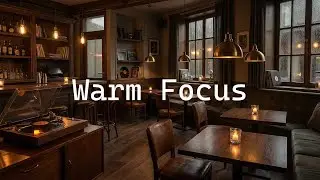 Warm Cafe Jazz | Relaxing Instrumental for Focus & Productivity 🎧