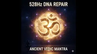 528Hz DNA RESET ✨ Ancient Gayatri Vedic Mantra to Manifest While You Sleep