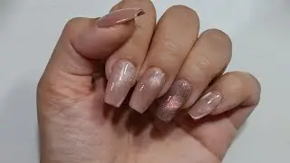 Aplicación de Soft Gel + Ojo de gato