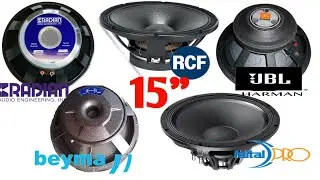 15इंच मिडबास के लिए कोनसा स्पीकर लेना चाहिए /Best winch lowmid speaker