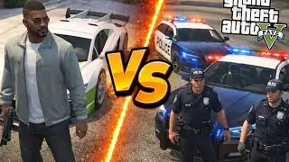 🔥 Franklin VS Cops | GTA V Epic Chase & Action 🚔💥