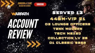 Server 13 - ATP 445m - VIP 21 - 03 LOUNGE OFFICERS - TANK MODERN TECH MAXED - 01 CLASSIC BASE