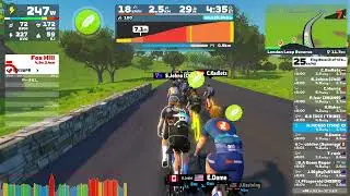 Tiny Race (3 of 4) by Zwift Insider (B) (Z3) on London Loop Reverse in London