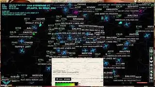 KATL Atlanta, GA | Live Airport Flights, LiveATC, Ambient Music