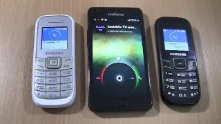 Double Incoming call & Outgoing call at the Same Time 2 Samsung 1200M +Samsung S2 MIUI