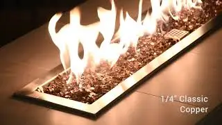 Cunningham Living &ndash;American Fire Glass -  1/4