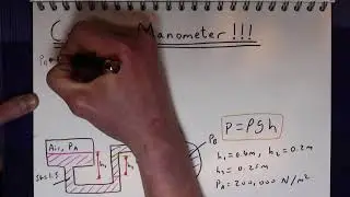 Manometer example