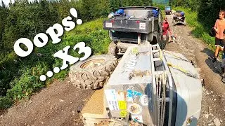 EP3 Newfoundland UTV OVERLAND (West Coast 2024) Up-Chukin' the Chuck Wagons!