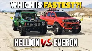 GTA 5 ONLINE - EVERON VS HELLION (WHICH IS FASTEST?)