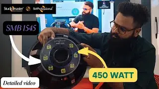 450 WATT SPEAKER STUDIOMASTER PROFESSIONAL | 15 INCH | SMB 1545 | DETAILED VIDEO