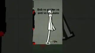 Bob vs gaster vs anti vs Vhs sans #mobileap #game