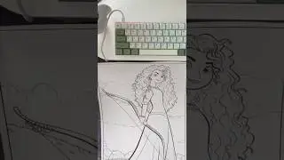 #coloring #disney #princess #merida