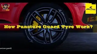 How Puncture Guard Tyre Work | JK Puncture Guard Tyre | Self Healing Tyre #JKTyre