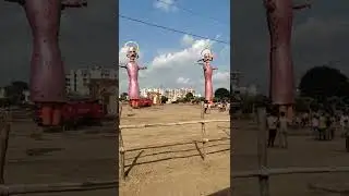 Aligarh ,Ravan, Kumbhkaran Meghnath ,at Exhibition Ground