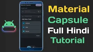 Material Capsule App Tutorial | Material Capsule Kya Hai | Material Capsule Review Hindi