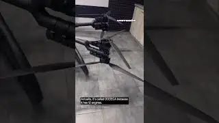 The largest Ukrainian drone 🤙🏻 It's called DODECA #warinukraine #united24media #drone