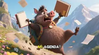 El Cerdo Ocupado y la Vizcacha Serena | La Lección Más Tierna del Año