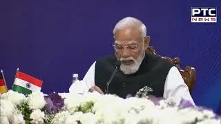 PM Modi German Chancellor Merz meet CEOs to boost bilateral economic ties #ptcnews