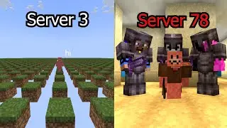 I joined random MINEHUT servers...