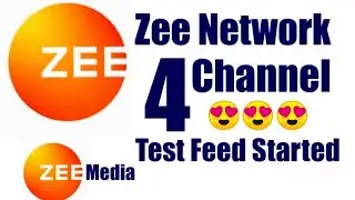 Zee Network's 4 Channel Test Feed Started || Zee Media to launch 4 digital news channels in South