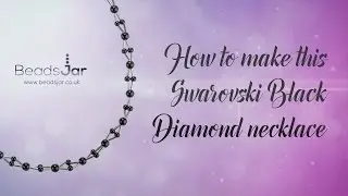 How to make this bugle and pearl diamond necklace | Pearl (109)