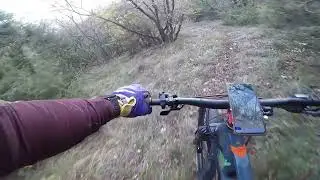 Monte Pastello E-MTB Discese antenne + point break (con i freni unti!)