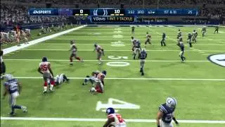 Madden 13 (BALLARD 173 YDS, 3 TDS!!) Subscriber Match (Colts vs Giants)