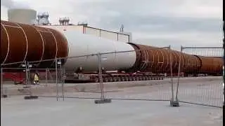 Schwertransport EEW Rostock Selbstfahrer