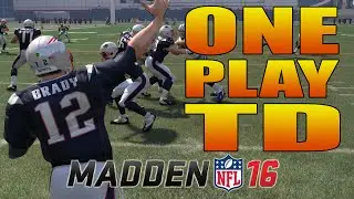 MADDEN 16 TIPS - TOO EXPLOSIVE! - 1 PLAY TOUCHDOWN GLITCH SCHEME! - DESTROY BOTH MAN AND ZONE CHEATS