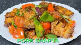PORK SHAPTA || STIR FRY PORK || TIBETAN DISH